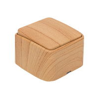 1-клавишный выключатель EKF Минск ОП 10А светлое дерево EGV10-021-30