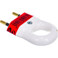 Вилка Legrand 2К 6А белая 50162 050162