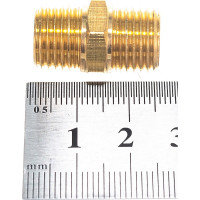 Соединитель резьбовой наруж. резьба 1/4x1/4 Эврика ER-MM04/04 935782