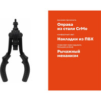 Двуручный заклепочник для резьбовых заклепок Gigant М3-М12 GHR-12