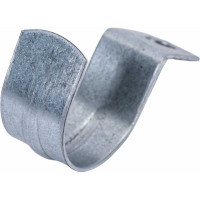 Однолапковая скоба КРЕПКО-НАКРЕПКО d25 24/25, оцинк., 50 шт. 34810