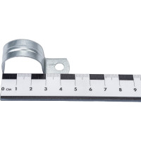 Однолапковая скоба КРЕПКО-НАКРЕПКО d25 24/25, оцинк., 50 шт. 34810