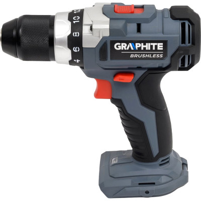 Аккумуляторная бесщеточная дрель-шуруповерт GRAPHITE Energy+ 58G019