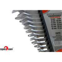 Набор ключей СЕРВИС КЛЮЧ 12 предметов ЕВРО CR-V 70035