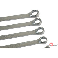 Набор ключей СЕРВИС КЛЮЧ 10 предметов 7,8,10,12,13,14,15,17,19,22мм, холодный штамп CR-V 70025