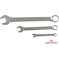 Набор ключей СЕРВИС КЛЮЧ 10 предметов 7,8,10,12,13,14,15,17,19,22мм, холодный штамп CR-V 70025