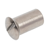 Гильзовая гайка Tech-Krep с полупотайной головкой и прямым шлицем М6 144182