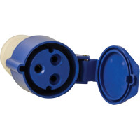 Розетка переносная EKF 213 2Р+РЕ 16А 220В IP44 ps-213-16-220