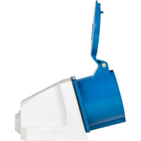 Розетка стационарная наружная EKF 123 2Р+РЕ 32А 220В IP44 ps-123-32-220
