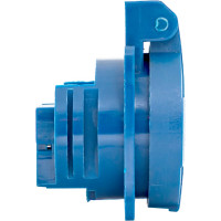Розетка панельная скрытая с крышкой EKF 112 2Р+PЕ 16А 220В IP44 ps-112-16-220