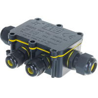 Водонепроницаемая соединительная коробка FERON, 450V, 140х100х36, LD525, 32248