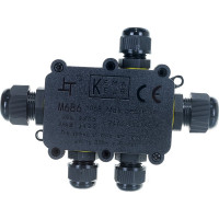 Водонепроницаемая соединительная коробка FERON, 450V, 140х100х36, LD525, 32248