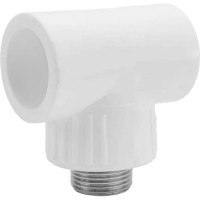 Комбинированный тройник РОСТерм ПП D25х3/4 х25 НР teecombPPR25-3/4out