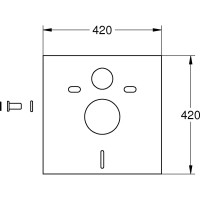 Звукоизоляционный комплект GROHE 37131000