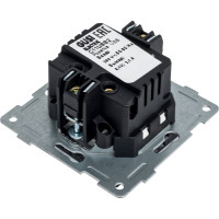 Механизм розетки GUSI ELECTRIC Ugra USB, двойной, СУ, графит С11USB2-010