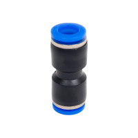 Фитинг-переходник для пластиковых трубок 8x8 мм Rockforce RF-SPU08(2334)