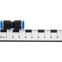 Фитинг-переходник для пластиковых трубок 8x8 мм Rockforce RF-SPU08(2334)