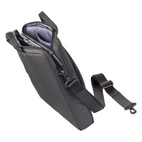 Сумка для ноутбука 15.6" и документов RIVACASE Laptop bag grey 8730