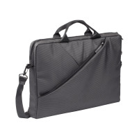 Сумка для ноутбука 15.6" и документов RIVACASE Laptop bag grey 8730