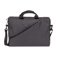 Сумка для ноутбука 15.6" и документов RIVACASE Laptop bag grey 8730