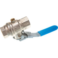 Шаровой кран с выхлопным отверстием в шаре RUB 1/2 DN15 PN14, ВР-ВР, серия BOLOGNA S.93, ручка S93D00