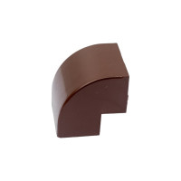Внешний угол EKF 25х16мм, 4 шт, Plast, PROxima, под темное дерево, obd-25-16x4