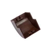 Внешний угол EKF 25х16мм, 4 шт, Plast, PROxima, под темное дерево, obd-25-16x4