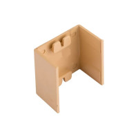 Соединитель EKF 40х25 4 шт Plast PROxima под светлое дерево conl-40-25x4