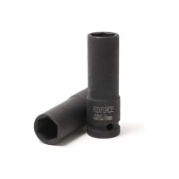 Головка торцевая 6-гранная ударная 17 мм, 1/2", удлиненная L=80 мм ROCKFORCE RF-458517TH44(25932)