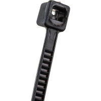 Хомут стяжка DolleX 3х200, нейлоновая, уп. 100 шт. черный SN-320