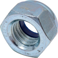 Гайка Стройметиз М12 самоконтрящаяся, DIN 985, цинк уп. 25 шт коробка с окном малая 3040073