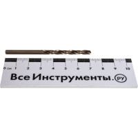 Сверло по металлу кобальтовое HSS-Со (2 шт; 4х43х75 мм) REDVERG 6621072
