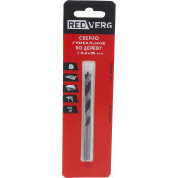 Сверло по дереву HCS (6х70х100 мм) REDVERG 6621123