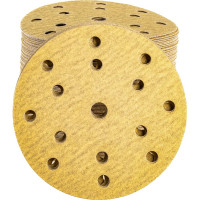 Диск шлифовальный AP33M (100 шт/уп; 150 мм; 15 отверстий; Р180) Hanko AP33M.150.15.0180