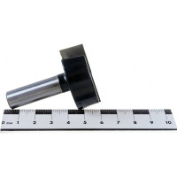 Фреза прямая пазовая серия 1007 (40x16x40 мм; хвостовик 12 мм) Росомаха 800714