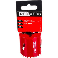 Коронка биметаллическая 46 мм REDVERG 6627109