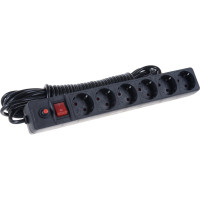 Сетевой фильтр UNIVersal ПВС 3*0,75 черный 10м 967U-4010