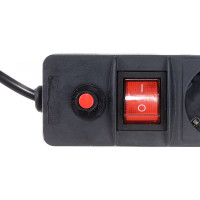 Сетевой фильтр UNIVersal ПВС 3*0,75 черный 5м 967U-4005