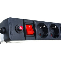 Сетевой фильтр UNIVersal ПВС 3*0,75 черный 5м 967U-4005