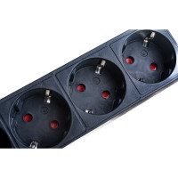 Сетевой фильтр UNIVersal ПВС 3*0,75 черный 5м 967U-4005