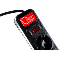 Сетевой фильтр Союз ПВС 3*0,75 черный 3м 1336