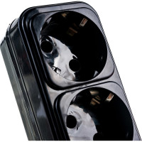 Сетевой фильтр Союз ПВС 3*0,75 черный 3м 1336