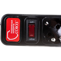 Сетевой фильтр Союз ПВС 3*0,75 черный 5м 1337