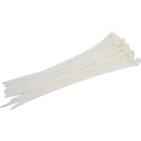 Кабельные стяжки Airline хомуты 3,6 х 200 мм, пластиковые, белые, 100 шт. ACT-N-06