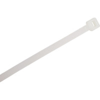 Кабельные стяжки Airline хомуты 3,6 х 200 мм, пластиковые, белые, 100 шт. ACT-N-06