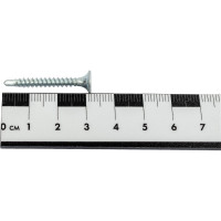 Саморез по металлу для ГКЛ Метизный двор 3,5x32 потайной, оцинкованный, сверло 25 шт. 4690441017871