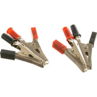 Зажим крокодил ГЛАВДОР GL-142, 50 мм, 20А 4 шт. 50607