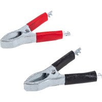 Зажим крокодил ГЛАВДОР GL-143, 75 мм, 30А 2 шт. 50608