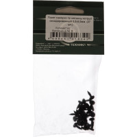 Саморез клоп Метизный двор 3,5x9,5 оксидированный, острый 27 шт. 4690441018342