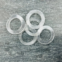 Набор прокладок (ПВХ пластикат) Профитт 1 1/4, 24х37 мм, 5 шт. 4827875